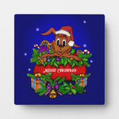 kerstkonijn fotoplaat (Voorkant)
