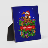 kerstkonijn fotoplaat (Voorkant)