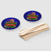 kerstkonijn handwaaier (Niet-gemonteerd)
