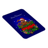 kerstkonijn magneet (Rechterzijde)