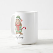 Kerstkonijn Mok (Voorkant links)