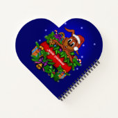 kerstkonijn notitieboek (Achterkant)
