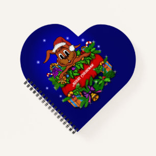 kerstkonijn notitieboek