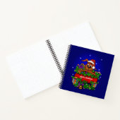 kerstkonijn notitieboek (Binnen)