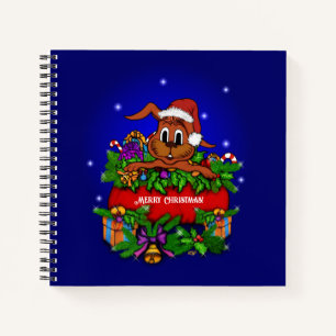 kerstkonijn notitieboek