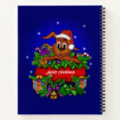 kerstkonijn notitieboek (Achterkant)