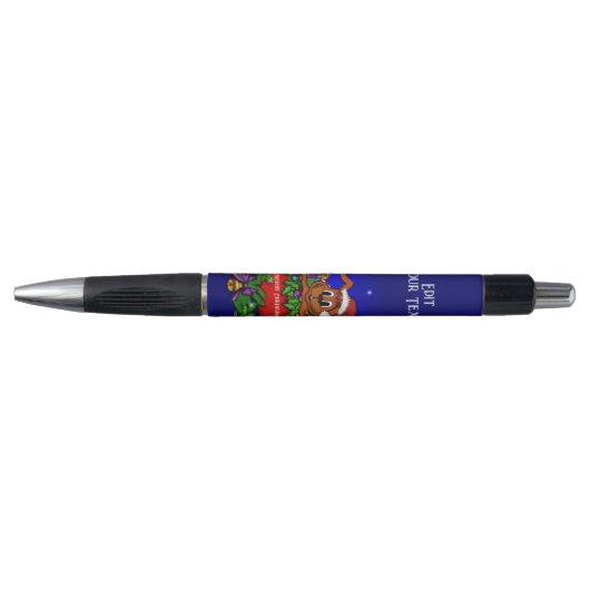 kerstkonijn pen (Voorkant)