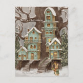 Kerstkonijn Peter  Briefkaart (Voorkant)