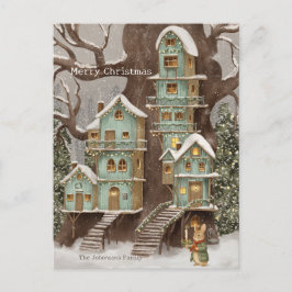 Kerstkonijn Peter Briefkaart