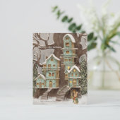 Kerstkonijn Peter  Briefkaart (Staand voorkant)