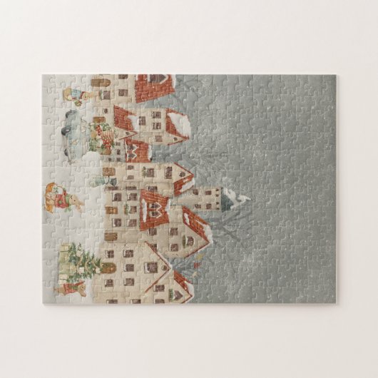 Kerstkonijn Peter Legpuzzel (Horizontaal)