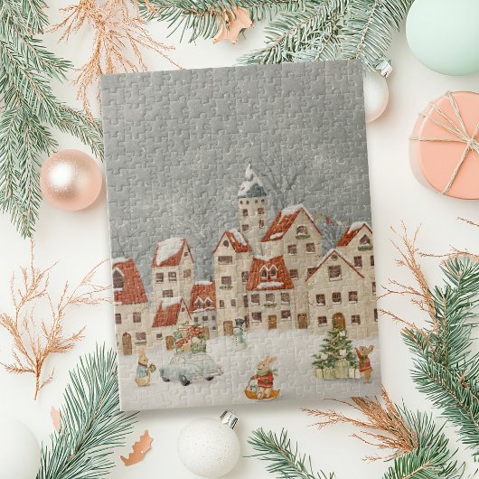 Kerstkonijn Peter Legpuzzel