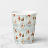 Kerstkonijn Peter  Papieren Bekers (Achterkant)