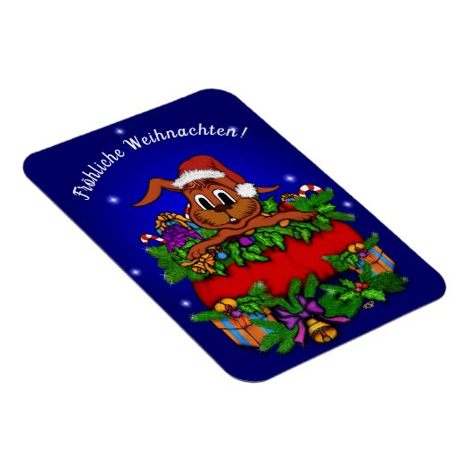 Kerstkonijn , Prettig kerstfeest! Magneet (Rechterzijde)