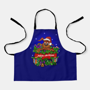 kerstkonijn schort