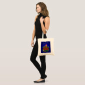 kerstkonijn tote bag (Voorkant (model))