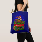 kerstkonijn tote bag (Dichtbij)