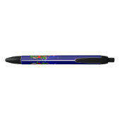 kerstkonijn zwarte inkt pen (Achterkant)