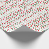 kerstkonijnen cadeaupapier (Hoek)