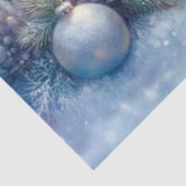 Kerstkonijnen Magische Winter Forest Decoupage Tissuepapier (Detail)