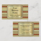 kerstkonijnen visitekaartje (Voorkant / Achterkant)