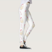 kerstkonijnenpatroon leggings (Rechts)