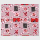 Kerstkoningin  cadeaupapier (Vlak)