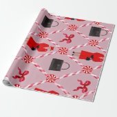 Kerstkoningin  cadeaupapier (Uitgerold)