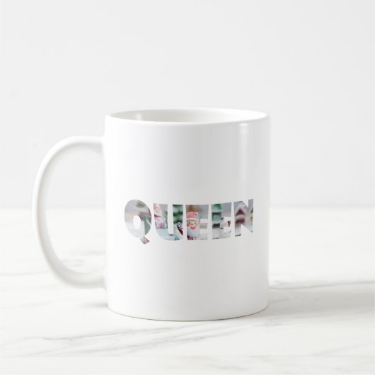 kerstkoningin koffiemok (Links)