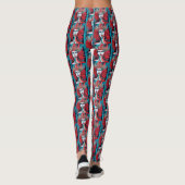 kerstkoningin leggings (Achterkant)