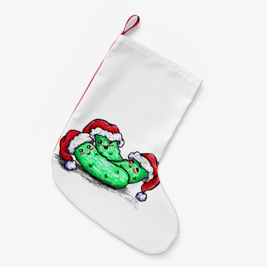 kerstkonken kleine kerstsok (Voorkant (Hangend))