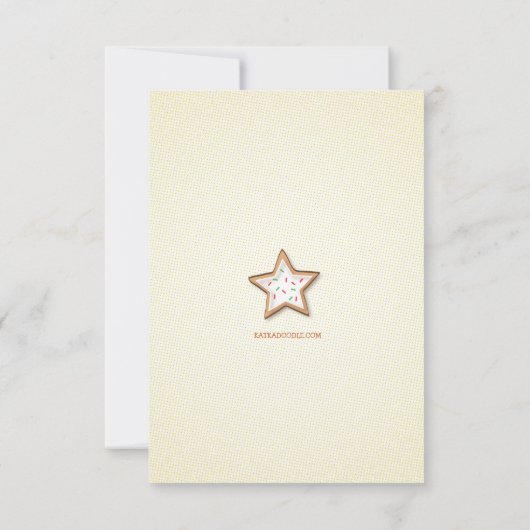 Kerstkookje Uitwisselingsinstructiekaart (Achterkant)