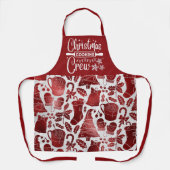 Kerstkookploeg Schort (Voorkant)