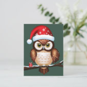 Kerstkool Briefkaart (Staand voorkant)