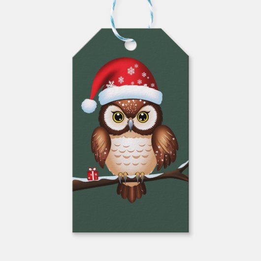 Kerstkool Cadeaulabel (Voorkant)