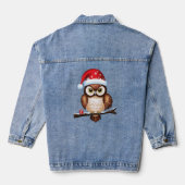 Kerstkool Denim Jacket (Achterkant)