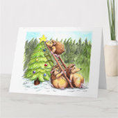 kerstkool kaart (Voorkant)