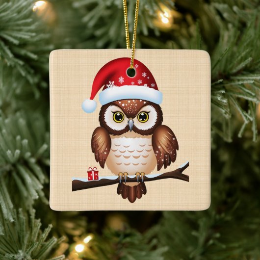 Kerstkool Keramisch Ornament (Boom)