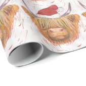 kerstkool met kerstPet Cadeaupapier (Rol Hoek)