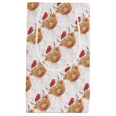 kerstkool met kerstPet Klein Cadeauzakje (Voorkant)