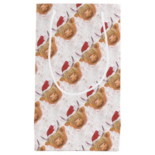 kerstkool met kerstPet Klein Cadeauzakje (Voorkant)