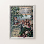 kerstkoor legpuzzel (Verticaal)