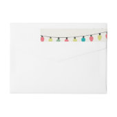 Kerstkoord van het Patroon van Lichten (Achterkant)