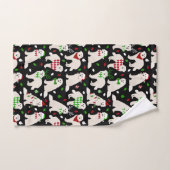 Kerstkoorts Dogs Bath-handdoekset Bad Handdoek (Handdoek)