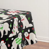 Kerstkoorts Dogs Tablecloth Tafelkleed (Voorbeeld)