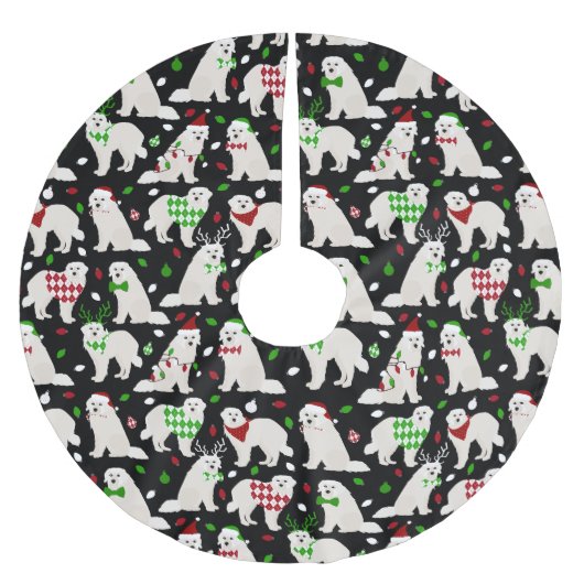Kerstkoorts Honden Kerstboom Rok (Voorkant)