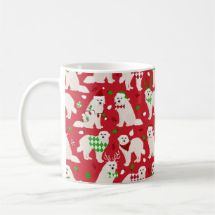 Kerstkoorts Honden Koffiemok