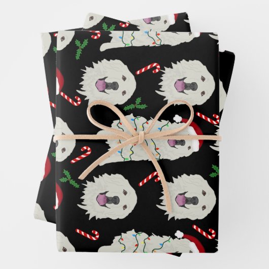 Kerstkoorts Inpakpapier Vel (In situ)