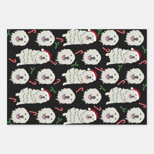 Kerstkoorts Inpakpapier Vel (Voorkant)