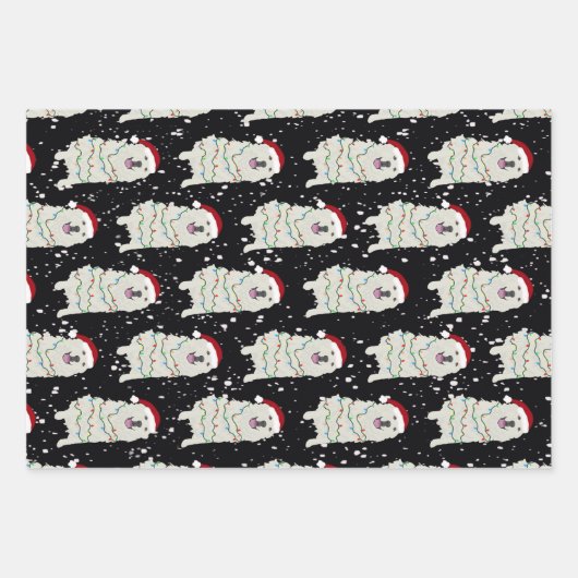 Kerstkoorts Inpakpapier Vel (Voorkant)